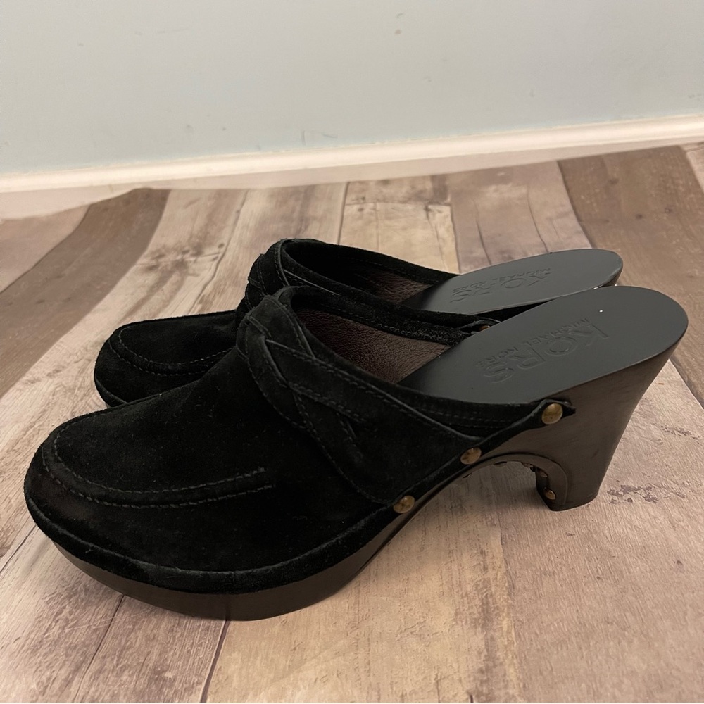 KORS Michael Kors Black Mules - Picture 11 of 12